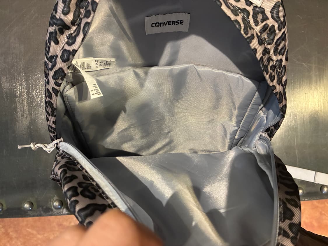 컨버스 레오파드 백팩 갸루 모리걸 상품이미지6