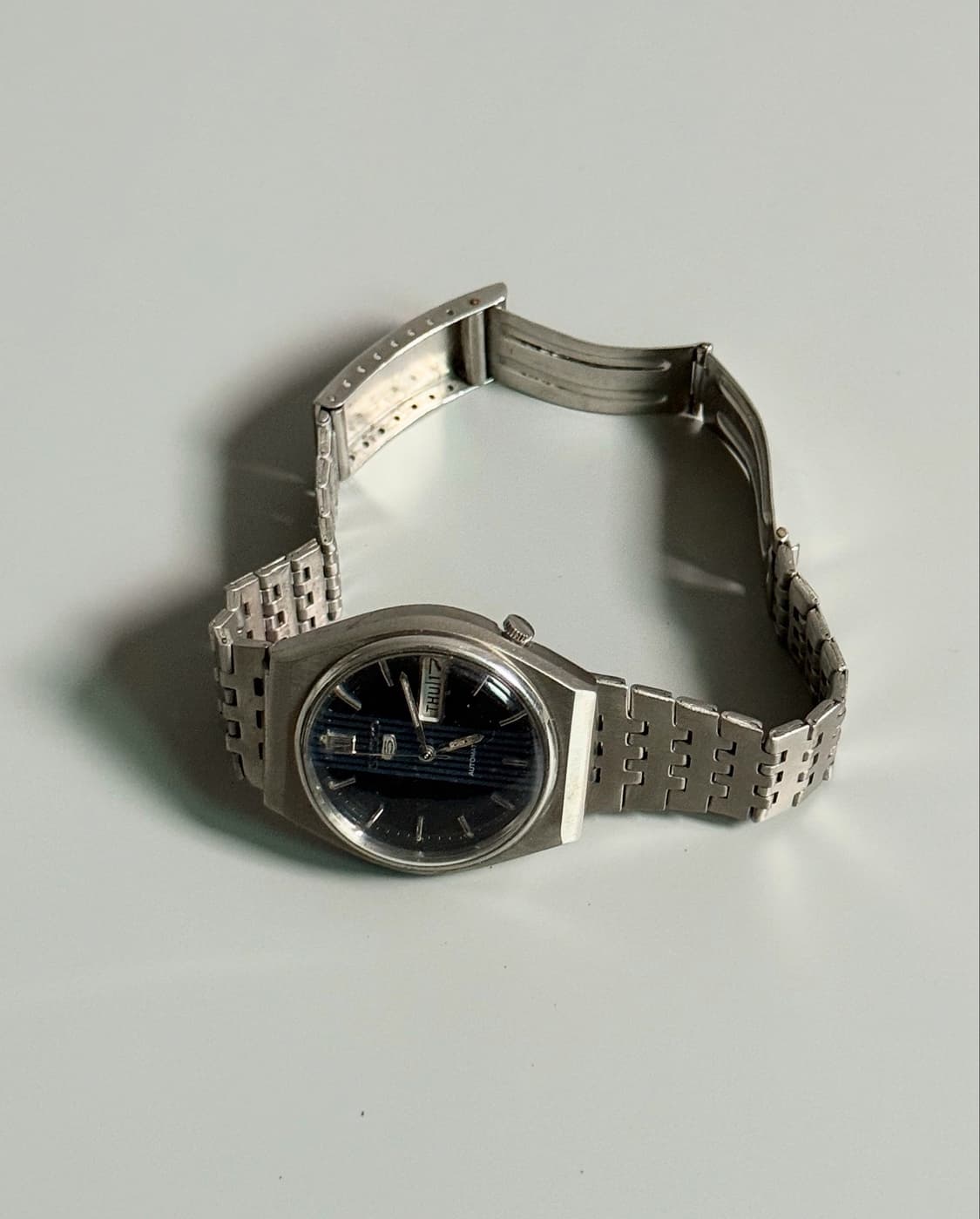 vintage SEIKO 5 Automatic metal watch 상품이미지3