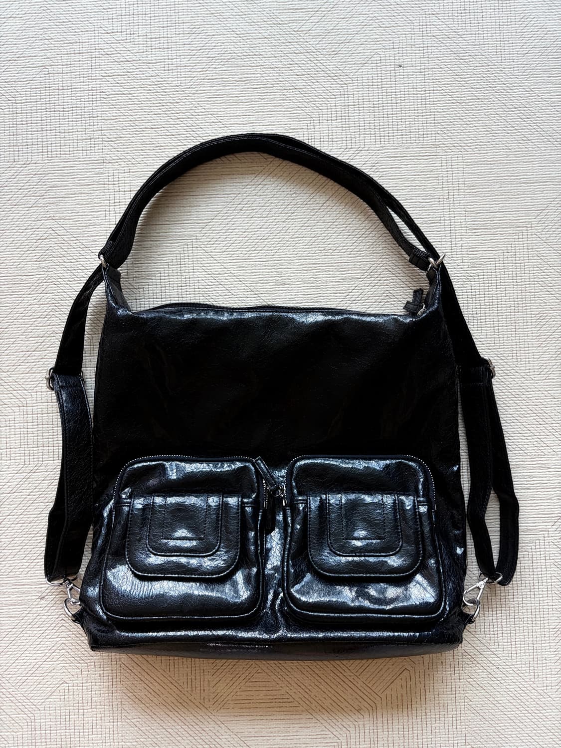 노앤뮤트 3 Way Pocket Bag Black 상품이미지4