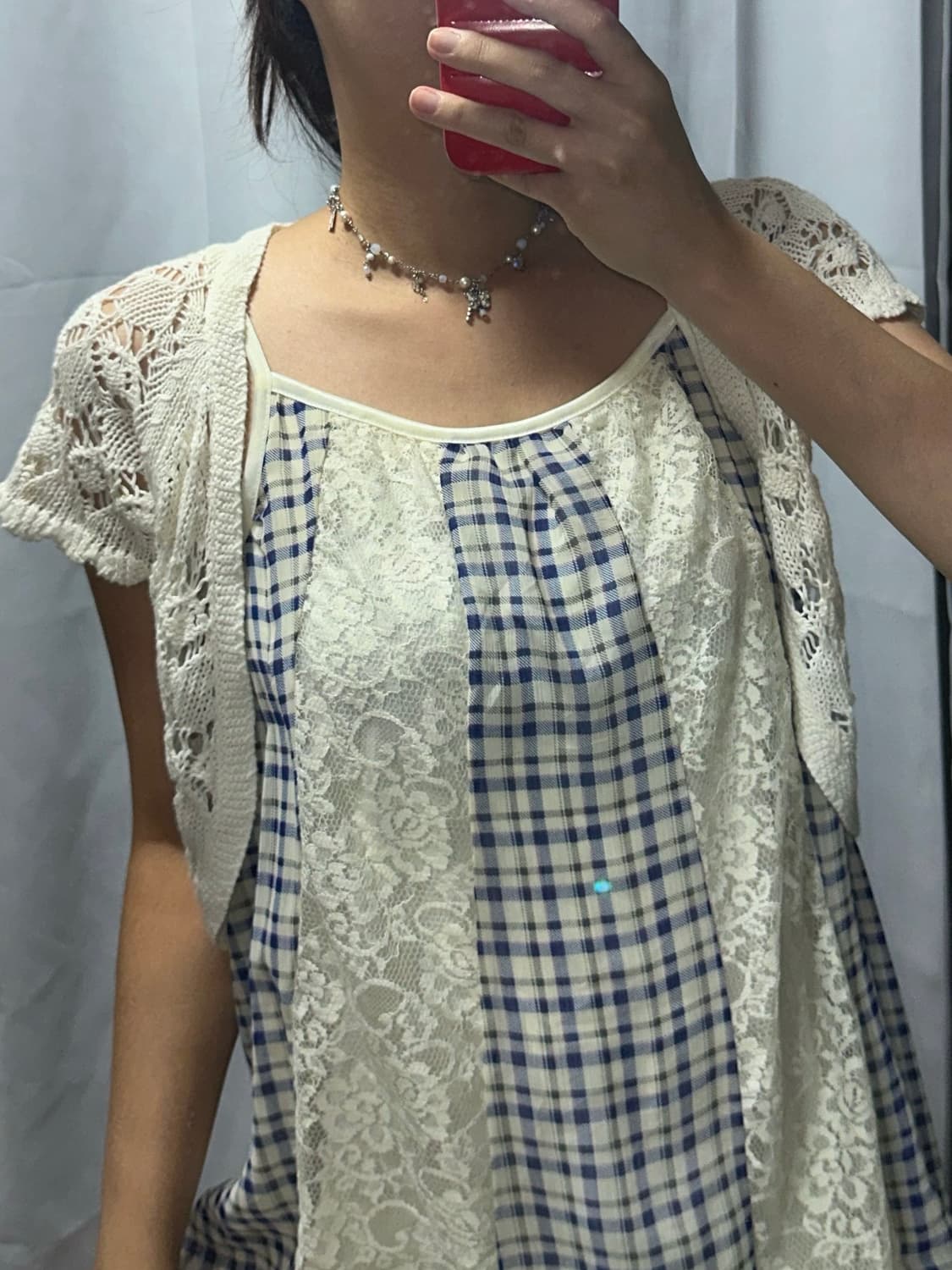 빈티지 패치 캉캉 원피스 볼레로 코디세트 상품이미지2