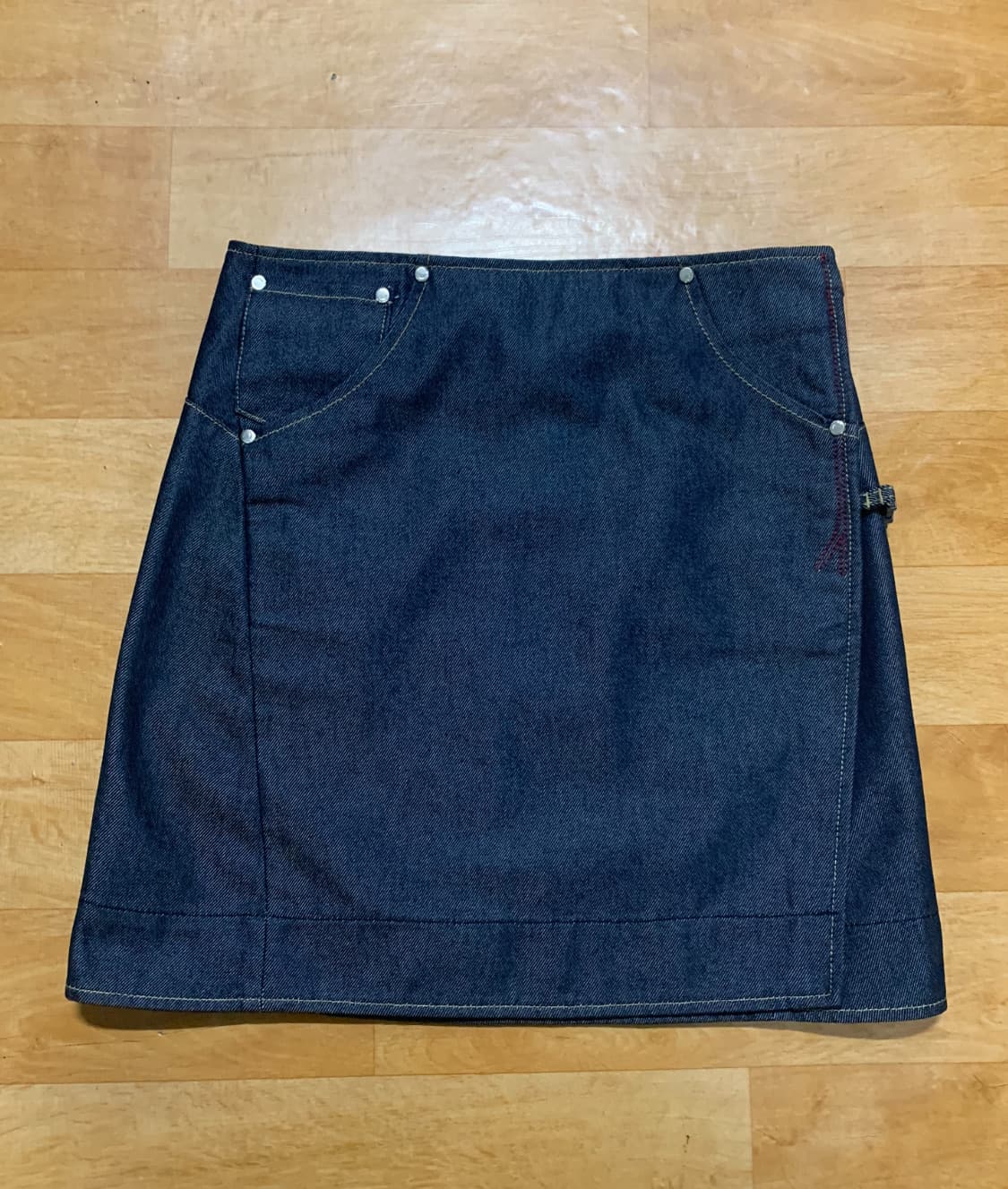 LEVIS 리바이스 엔지니어드 진 데님 랩 스커트(M 사이즈) 상품이미지1