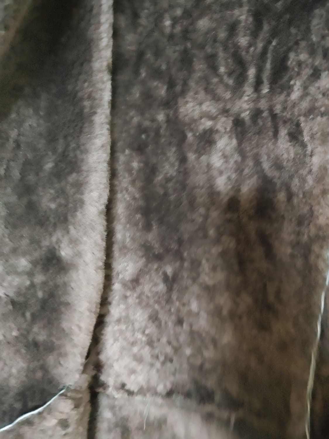 타임옴므 미들 양털 양 가죽 무스탕 팝니다 상품이미지6