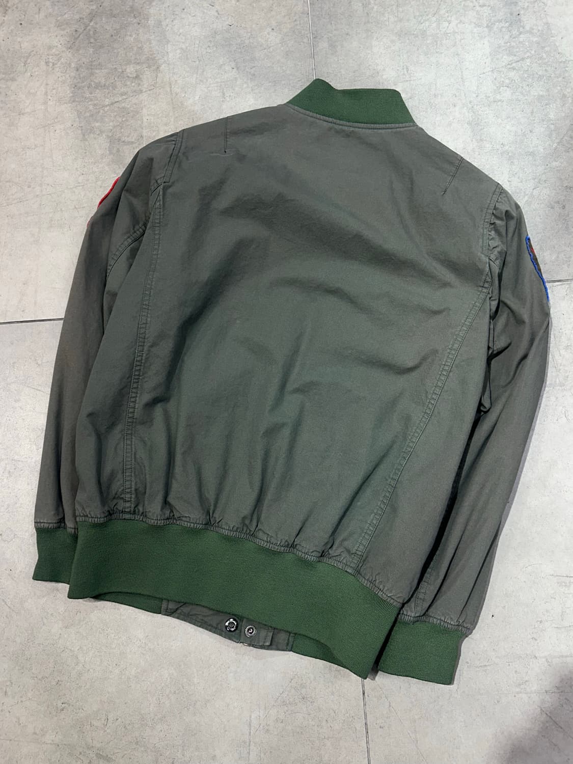 쇼트 Ma-1 schott 점퍼 자켓 상품이미지6