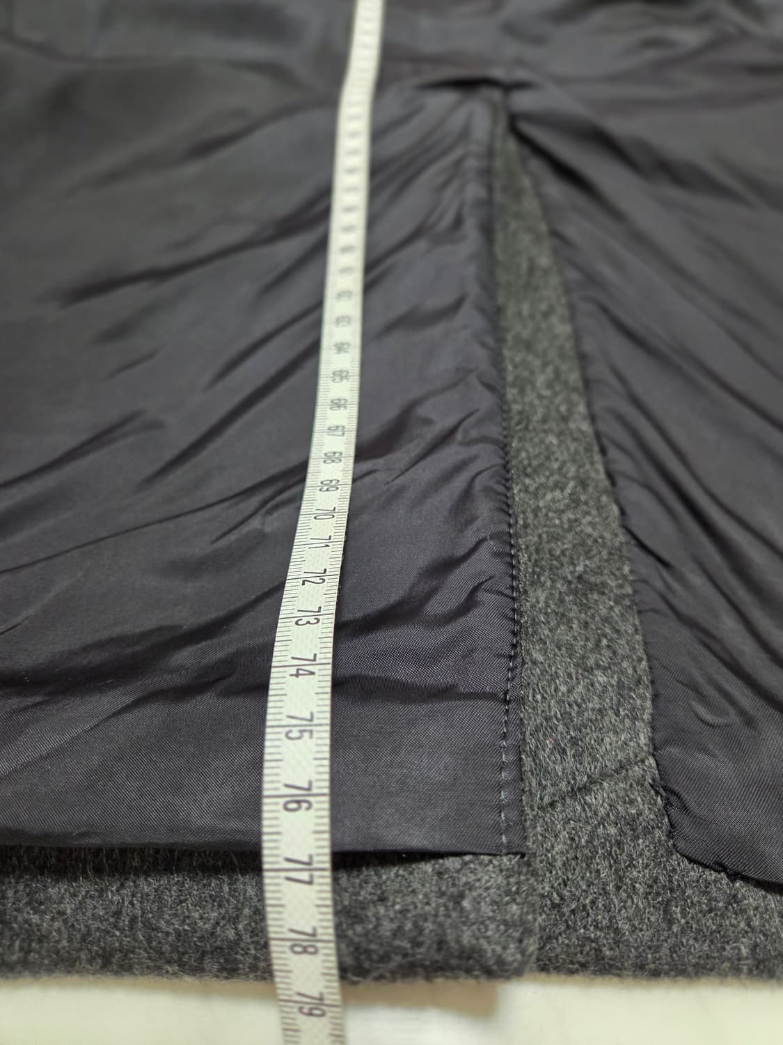 타임옴므 캐시미어 하이넥 하프 코트 상품이미지10