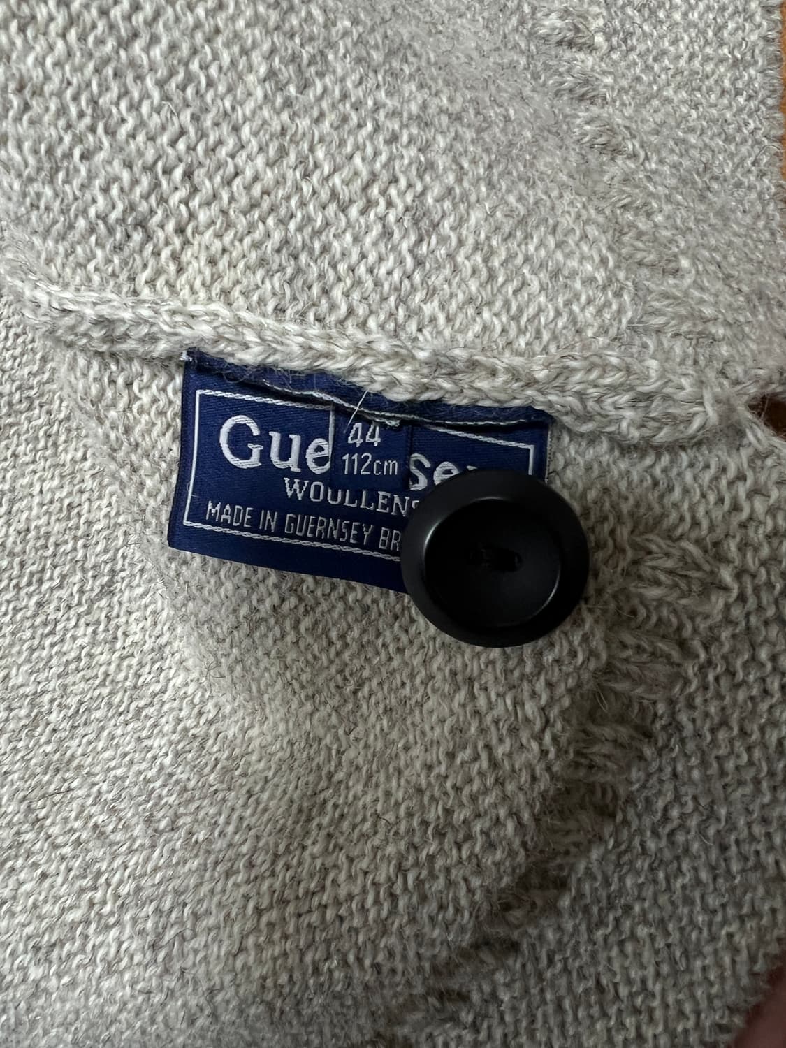 44) 건지울른스 숄카라 가디건 애쉬 상품이미지4