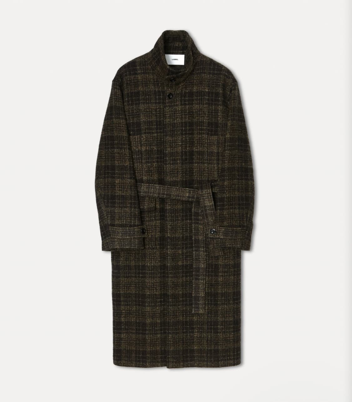 라벨아카이브 25fw 체크코트  상품이미지1