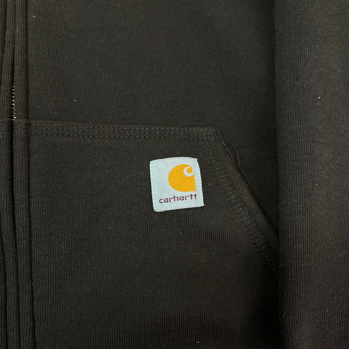 105 칼하트 브라운 후드집업 상품이미지3