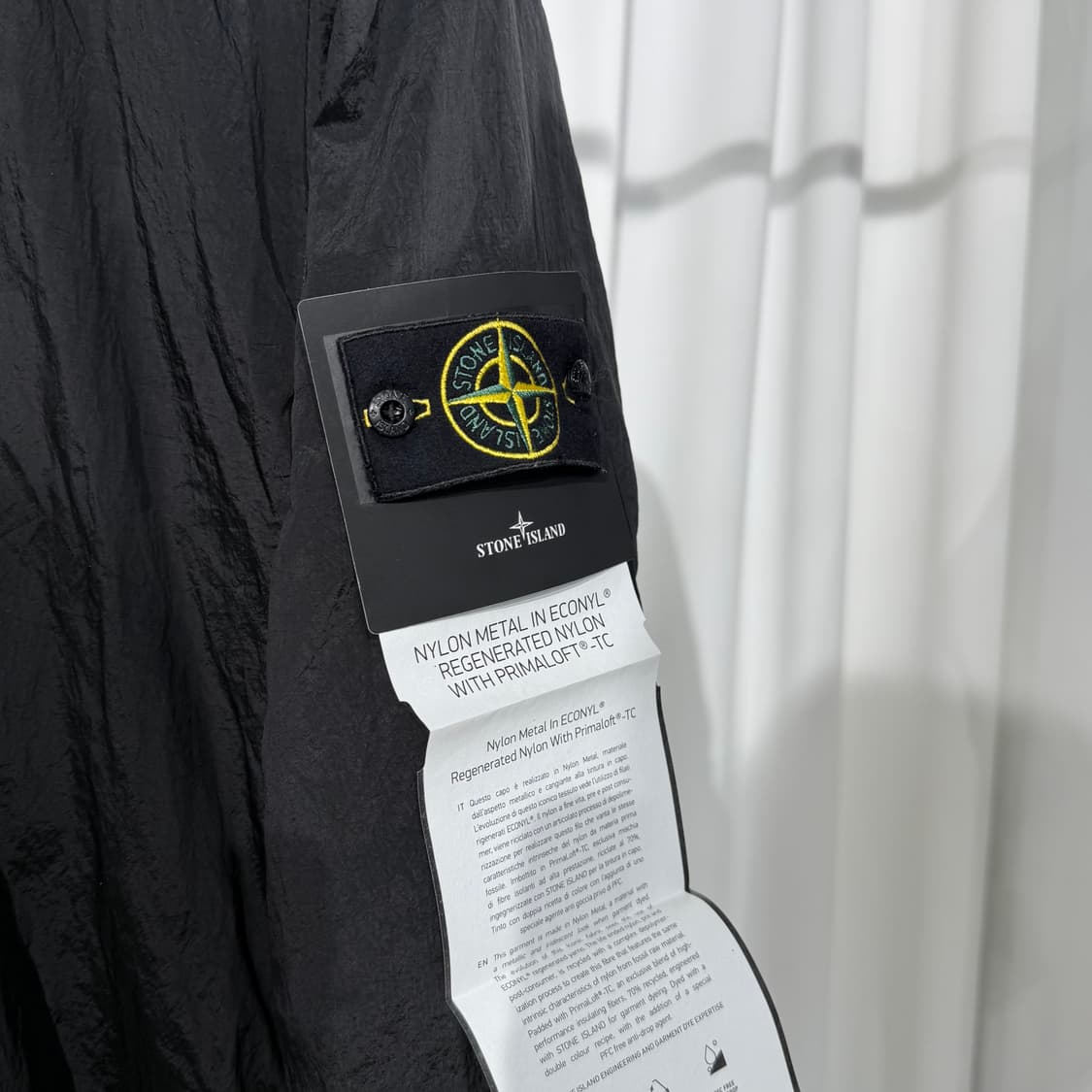 스톤아일랜드 나일론 메탈 프리마로프트 패딩 자켓 XL 상품이미지2