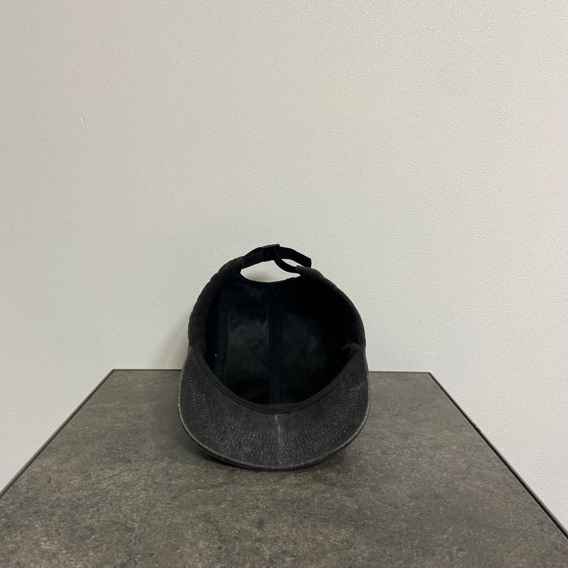 (OS) 슈프림 박스로고 캠프캡 모자 스톤 워시드 블랙 정품 상품이미지5