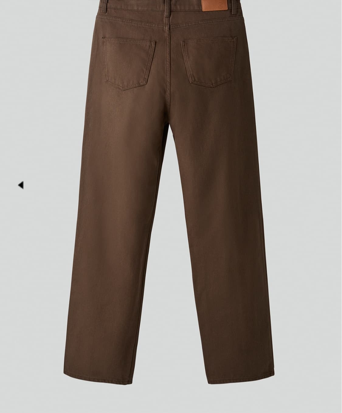 렉토 레귤러핏 데님 팬츠 빈티지 브라운 m 상품이미지2