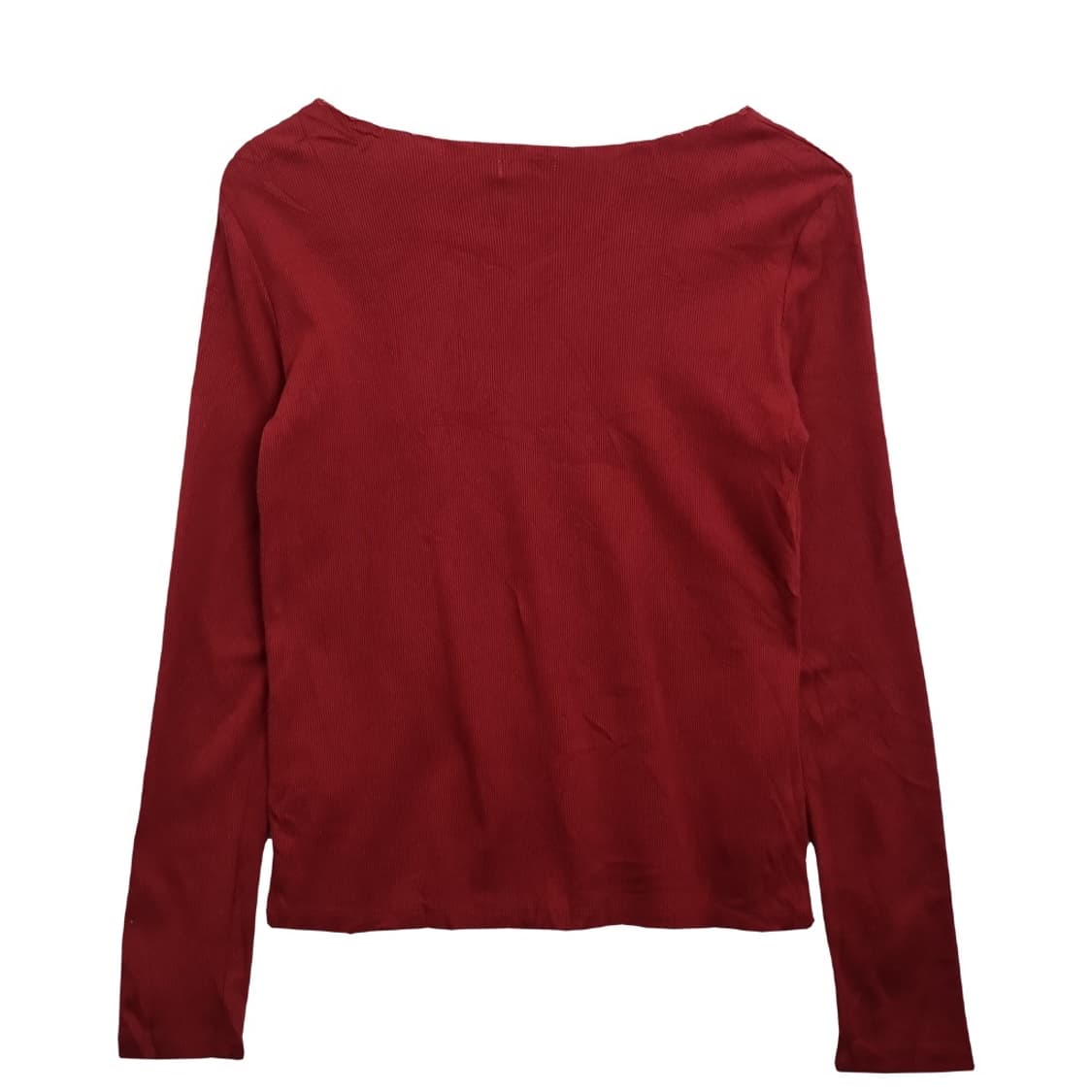 어스뮤직앤에코로지 레드 니트 상품이미지2