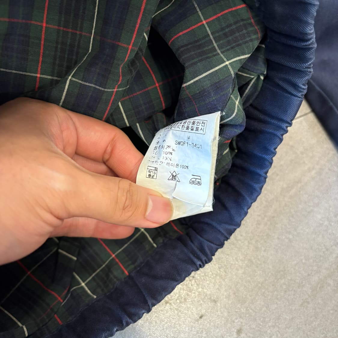 폴로 정품 네이비 스윙톱 자켓 상품이미지6