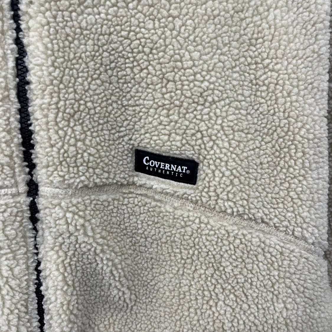 커버낫 후리스 집업 아이보리 남XL 상품이미지3