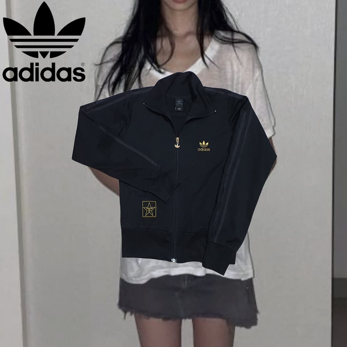 ADIDAS y2k superstar track zip 상품이미지1