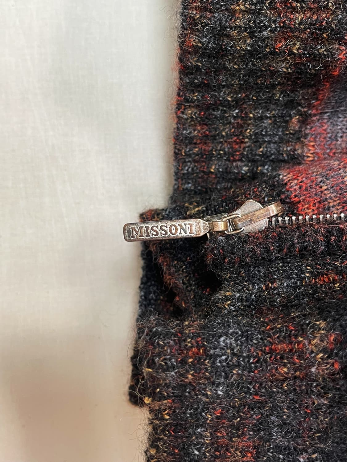 MISSONI Mohair Knit Zip-Up Hoodie 상품이미지7