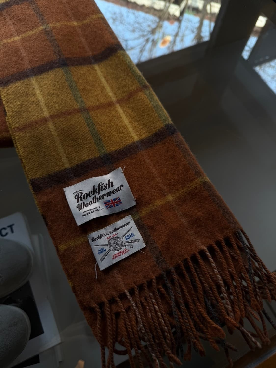 록피쉬웨이웨더 램스울 머플러 상품이미지4