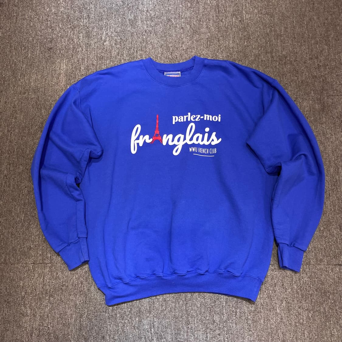 (L) Hanes 헤인즈 프린팅 맨투맨 스웻 셔츠 상품이미지1