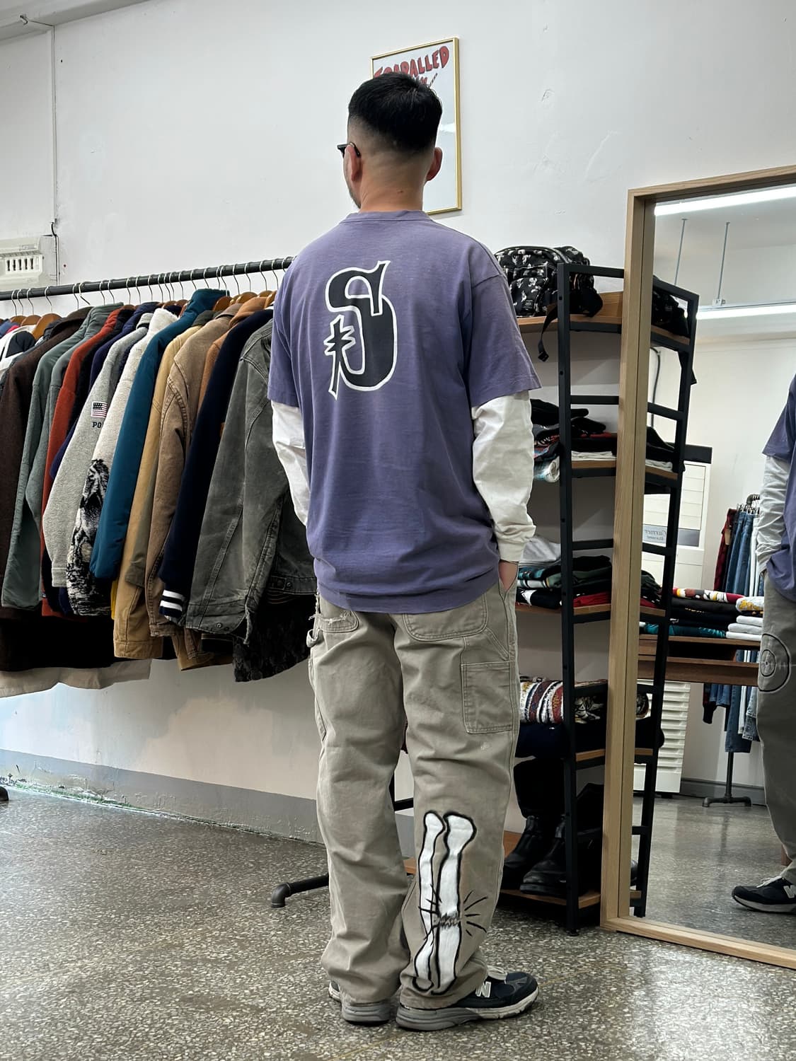 칼하트 커스텀 카펜터 팬츠 B11-DES 34 상품이미지9