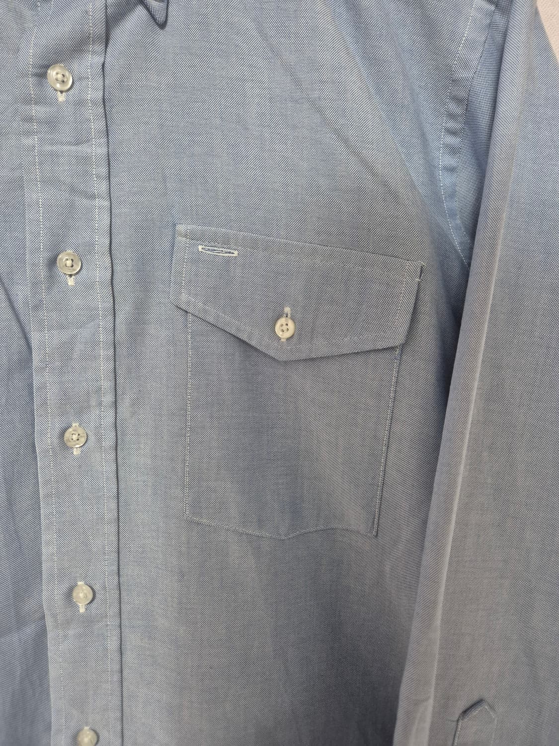 80s~90s L.L.Bean 옥스포드 셔츠 USA made 상품이미지3