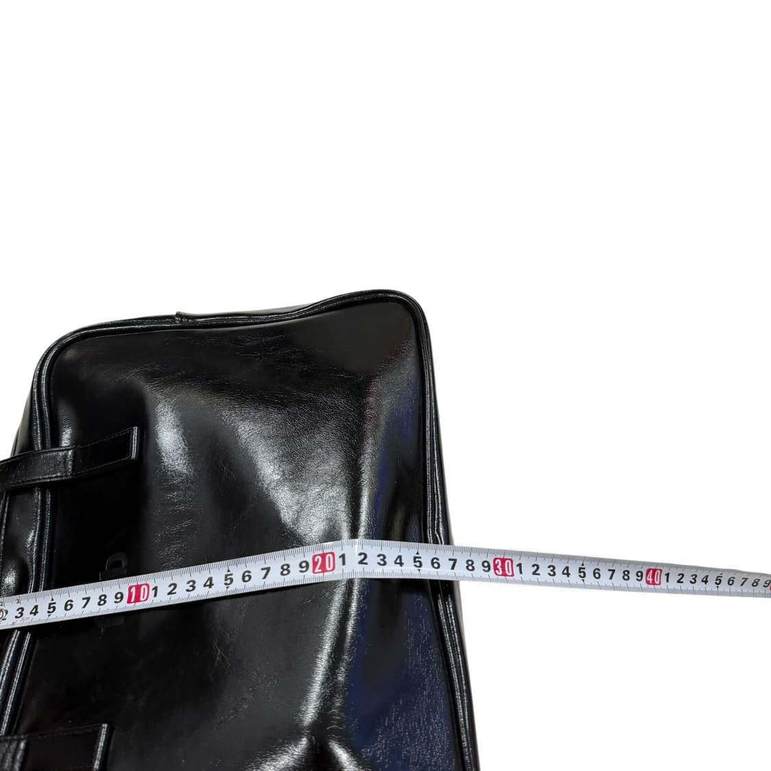 필인더블랭크 트라페즈 레더 숄더백 가방 블랙 상품이미지6