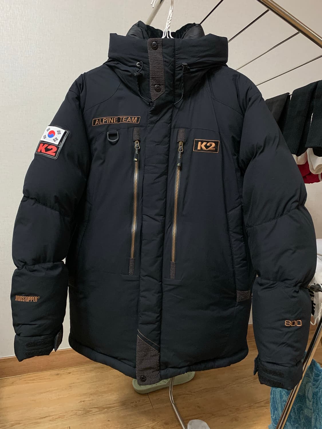 k2 코볼트 대장급패딩 블랙95(실사100) 상품이미지1