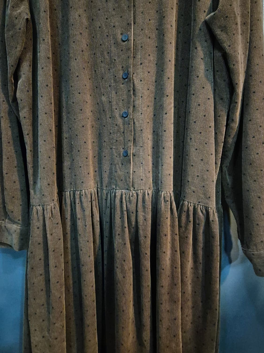 잔골지 면 롱원피스 55 66  상품이미지4