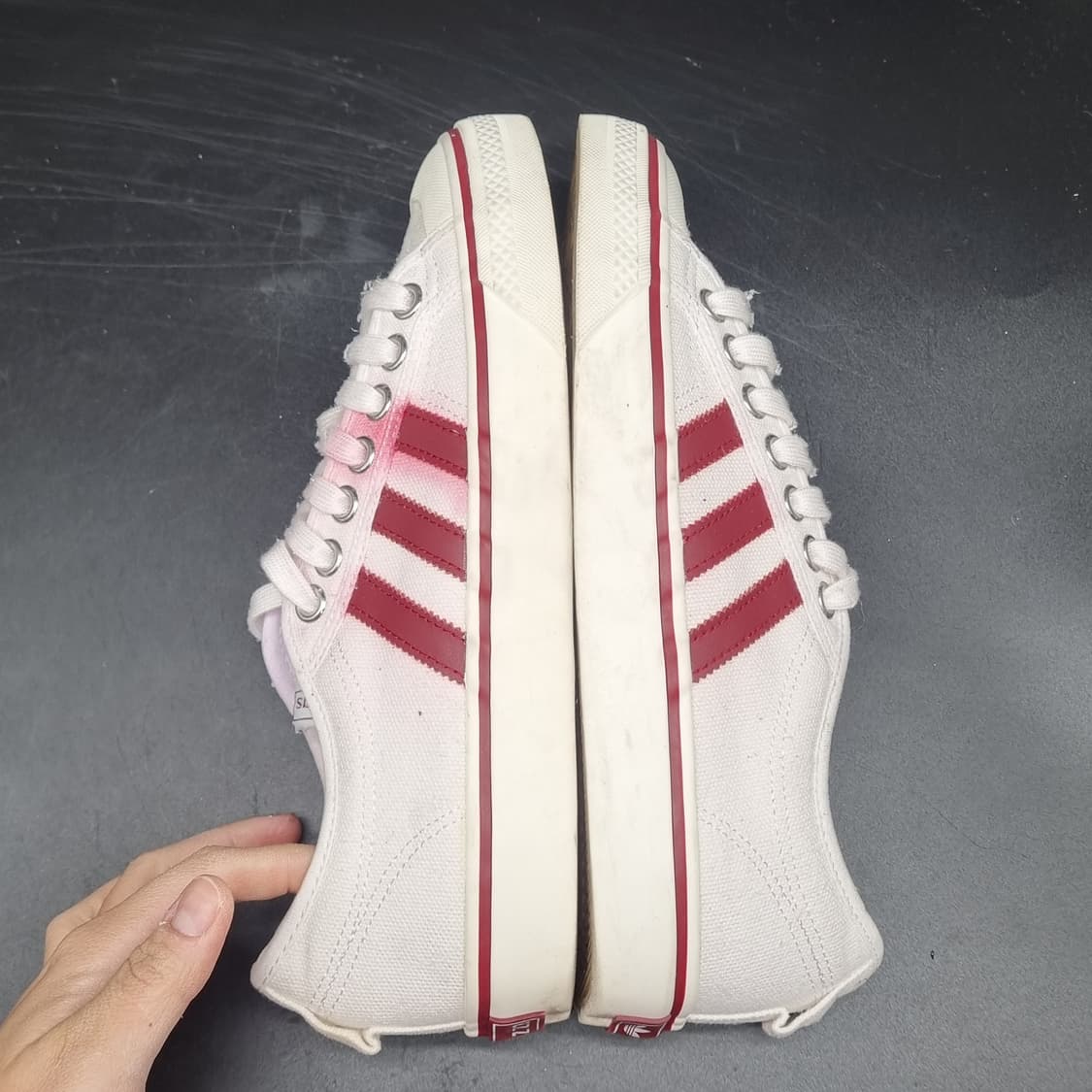 아디다스 니짜 와인 스니커즈260 상품이미지5