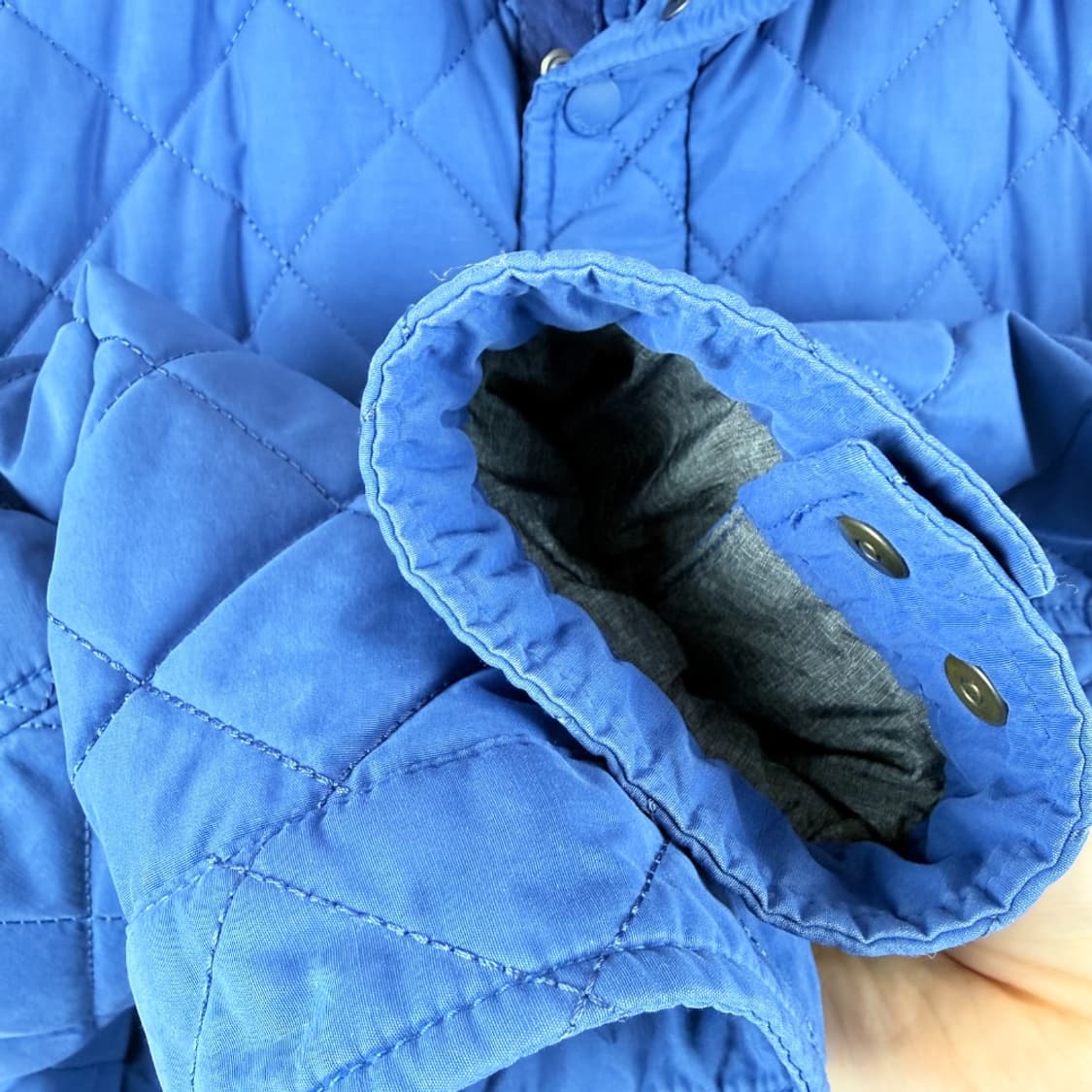 (48) 라코스테 퀄팅 자켓 블루 상품이미지5