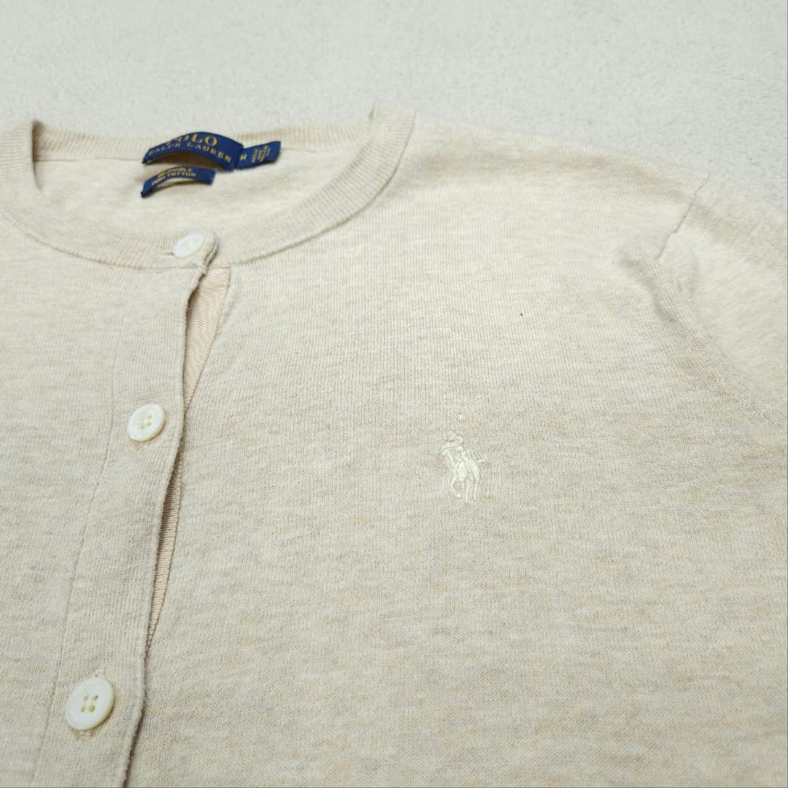 폴로 랄프 로렌 신형 피마 코튼 가디건 M 상품이미지4