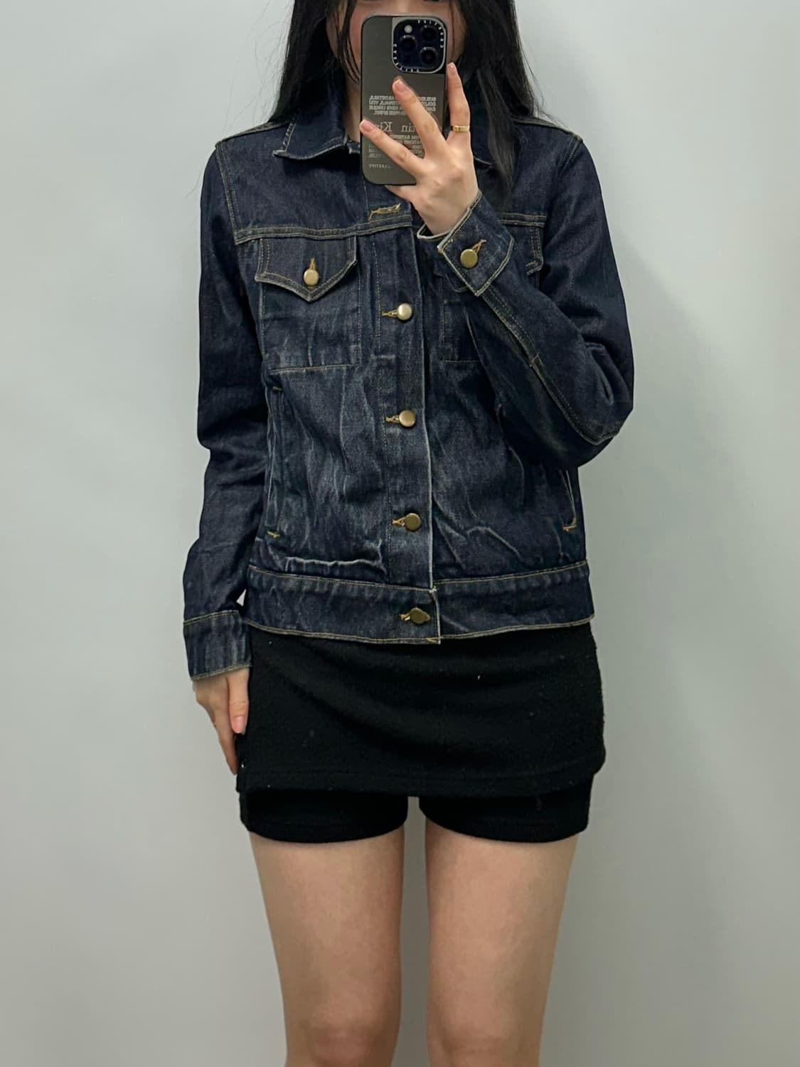 아메리칸어패럴 워싱 데님 자켓 상품이미지2