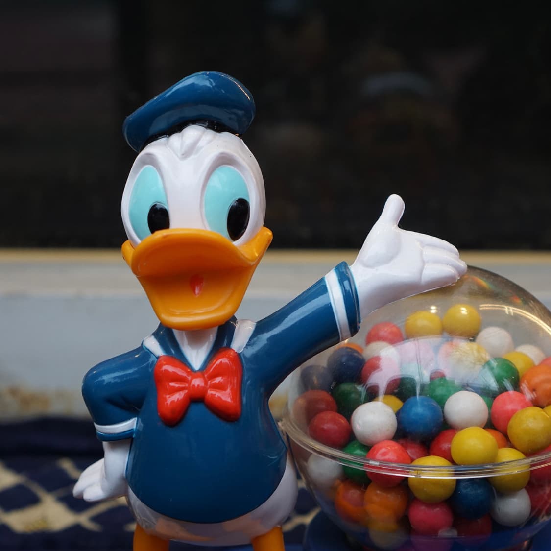 빈티지 소품 1980s 디즈니 도널드덕 검볼머신 상품이미지5
