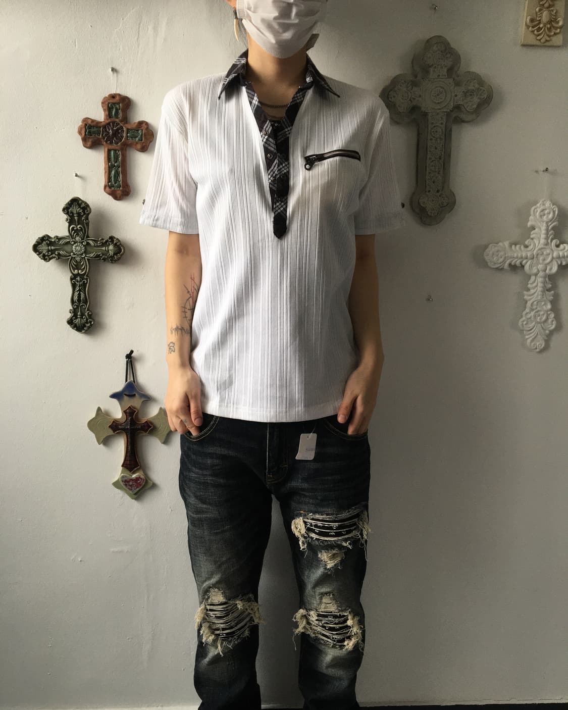 Collar point pk t shirt 상품이미지1