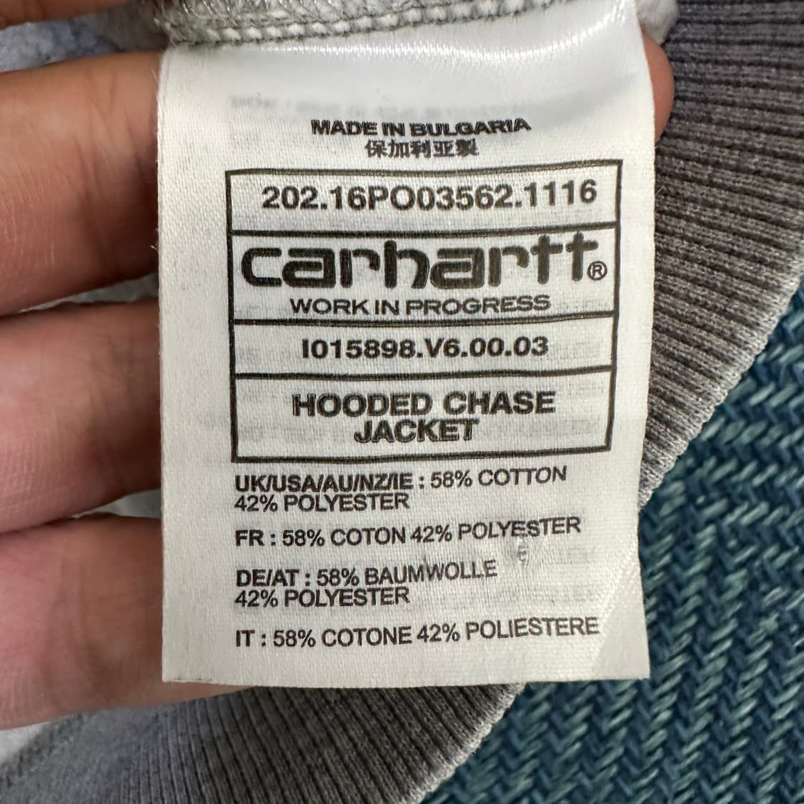 [M] 칼하트WIP 후드집업 상품이미지3
