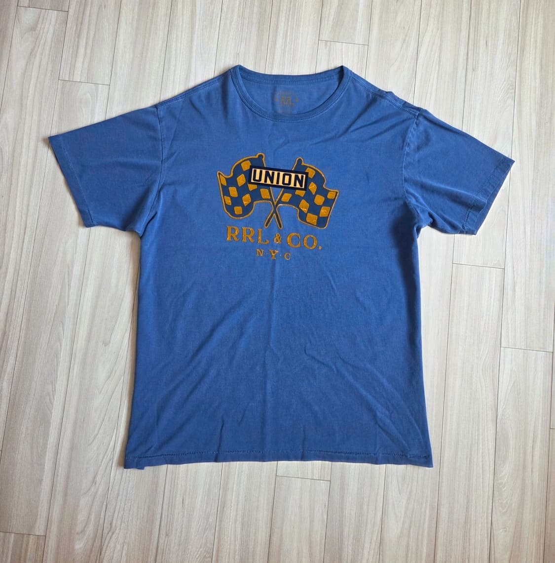 RRL 더블알엘 그래픽 코튼 티셔츠 L 상품이미지1