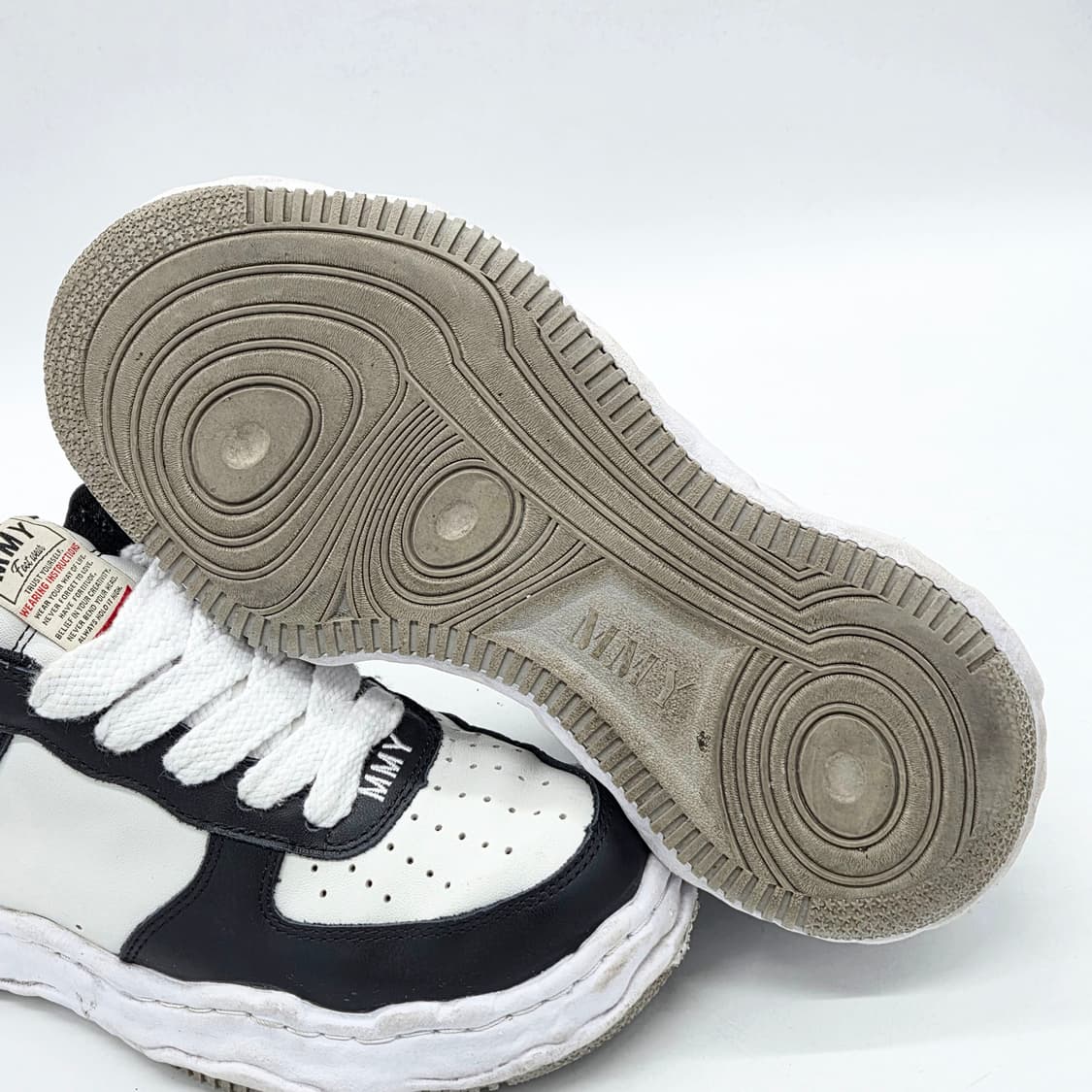 메종 미하라 야스히로 웨인 OG 솔 레더 로우탑 스니커즈 (41) 상품이미지3