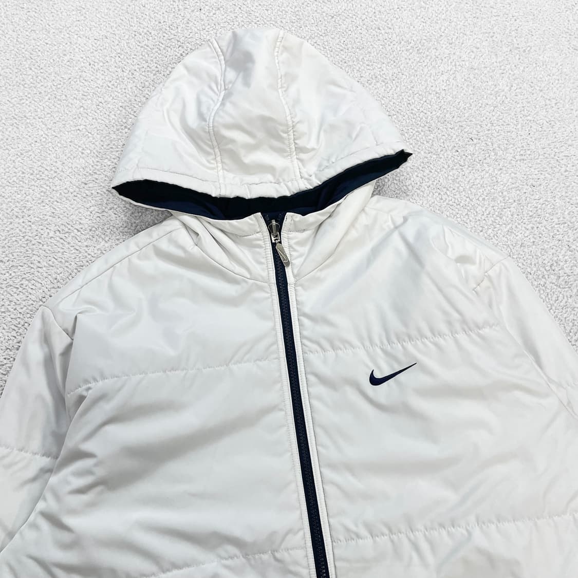 나이키 00s 올드스쿨 테니스 빅 로고 리버시블 후드 점퍼 상품이미지6