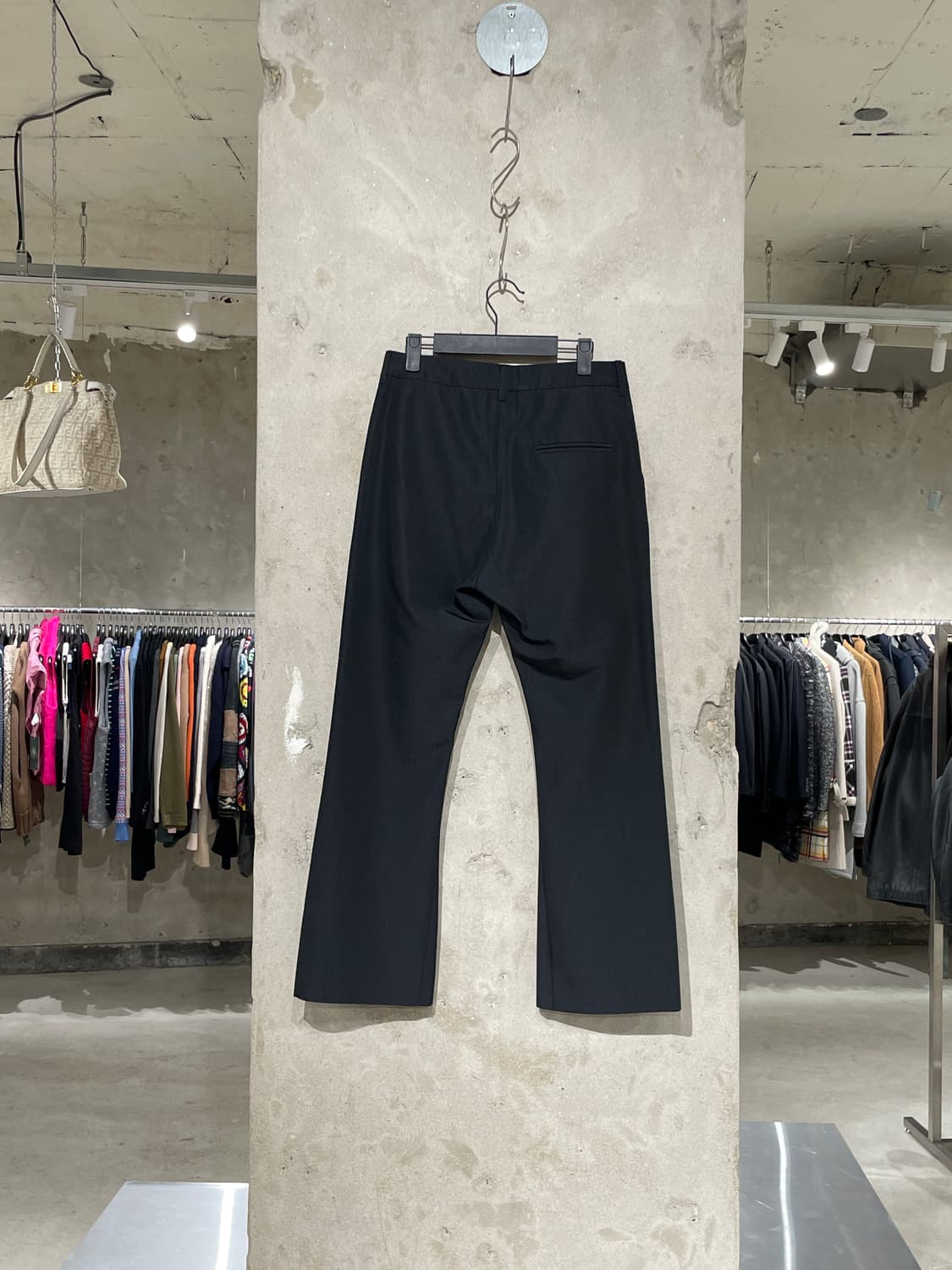 베트멍 꼬르소꼬모 블랙 세미 부츠컷 슬랙스 상품이미지6