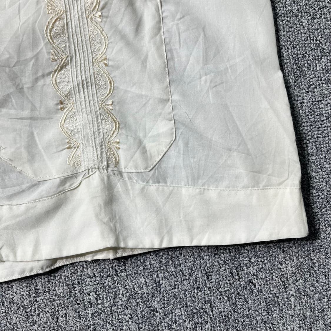 빈티지 쿠바셔츠(old-7732/105) 상품이미지5