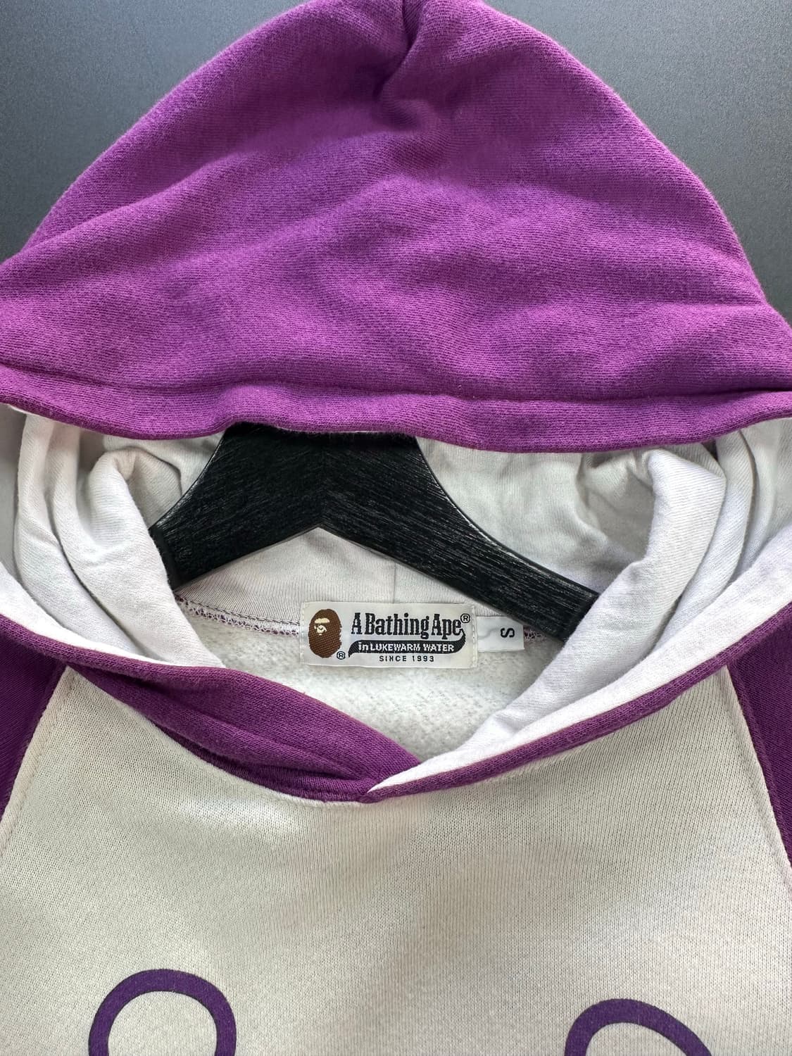 베이프 베이비마일로 레글런 후드티 상품이미지7