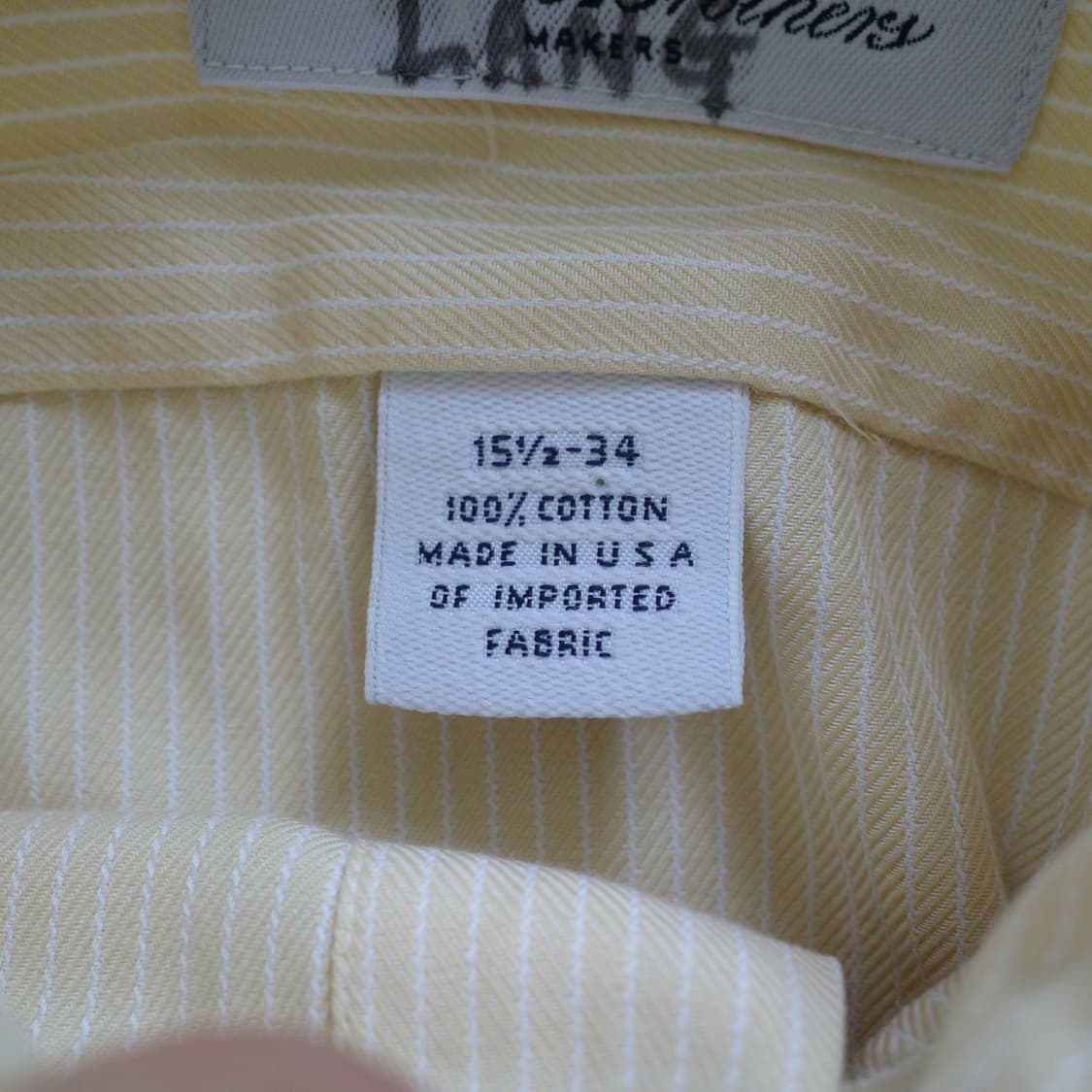 90s 브룩스브라더스 MADE IN USA 빈티지 스트라이프 셔츠 상품이미지7
