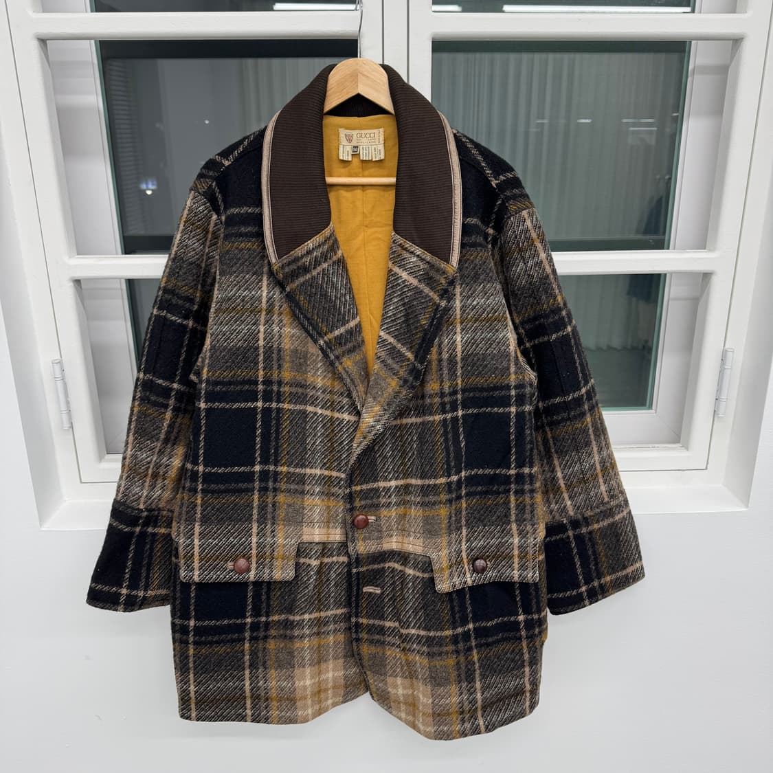 (1980~1990)구찌 울 코트  상품이미지1