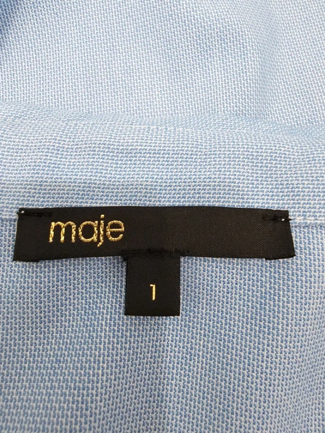 한섬 마쥬 MAJE 포플린 오버핏 셔츠 ~55 상품이미지7