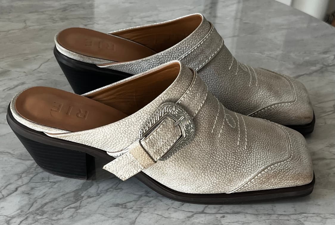 RIE 웨스턴 클로그 뮬 245사이즈 상품이미지2