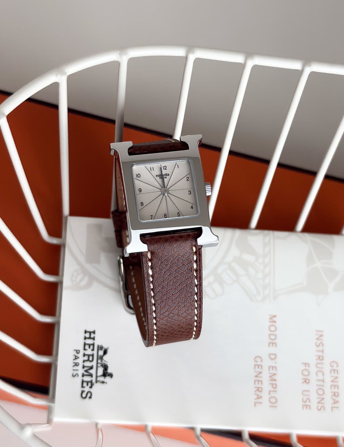에르메스 H아워 pm 사아즈 시계 상품이미지4