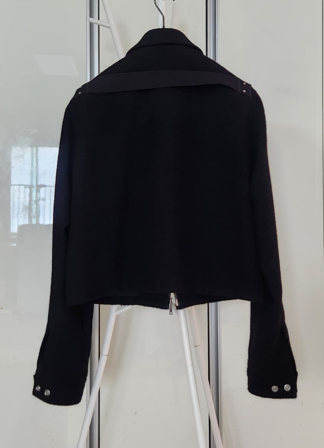 릭오웬스 FW25 블랙 앨리스 브래드 브러쉬드 울 자켓 48사이즈 상품이미지8