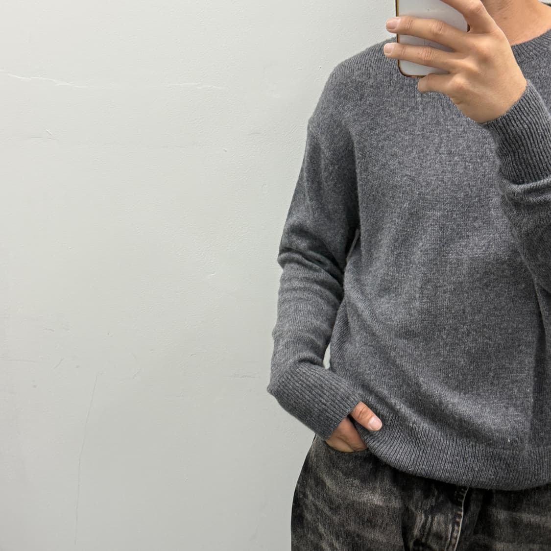 노네임 긴팔니트티셔츠 상품이미지3