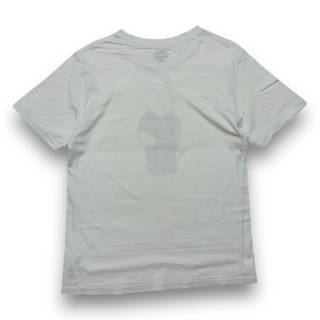 폴로 랄프로렌 미니멀 베어 화이트 반팔 티셔츠 상품이미지3