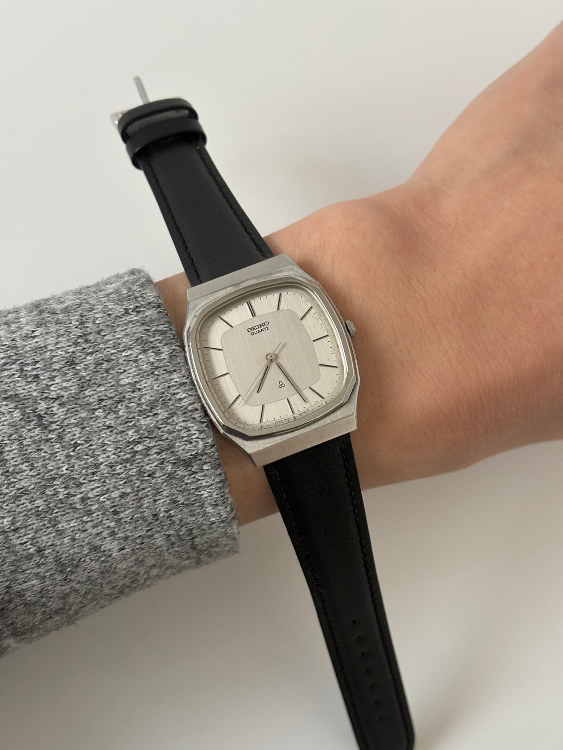 1980s Silver Square Quartz 상품이미지8