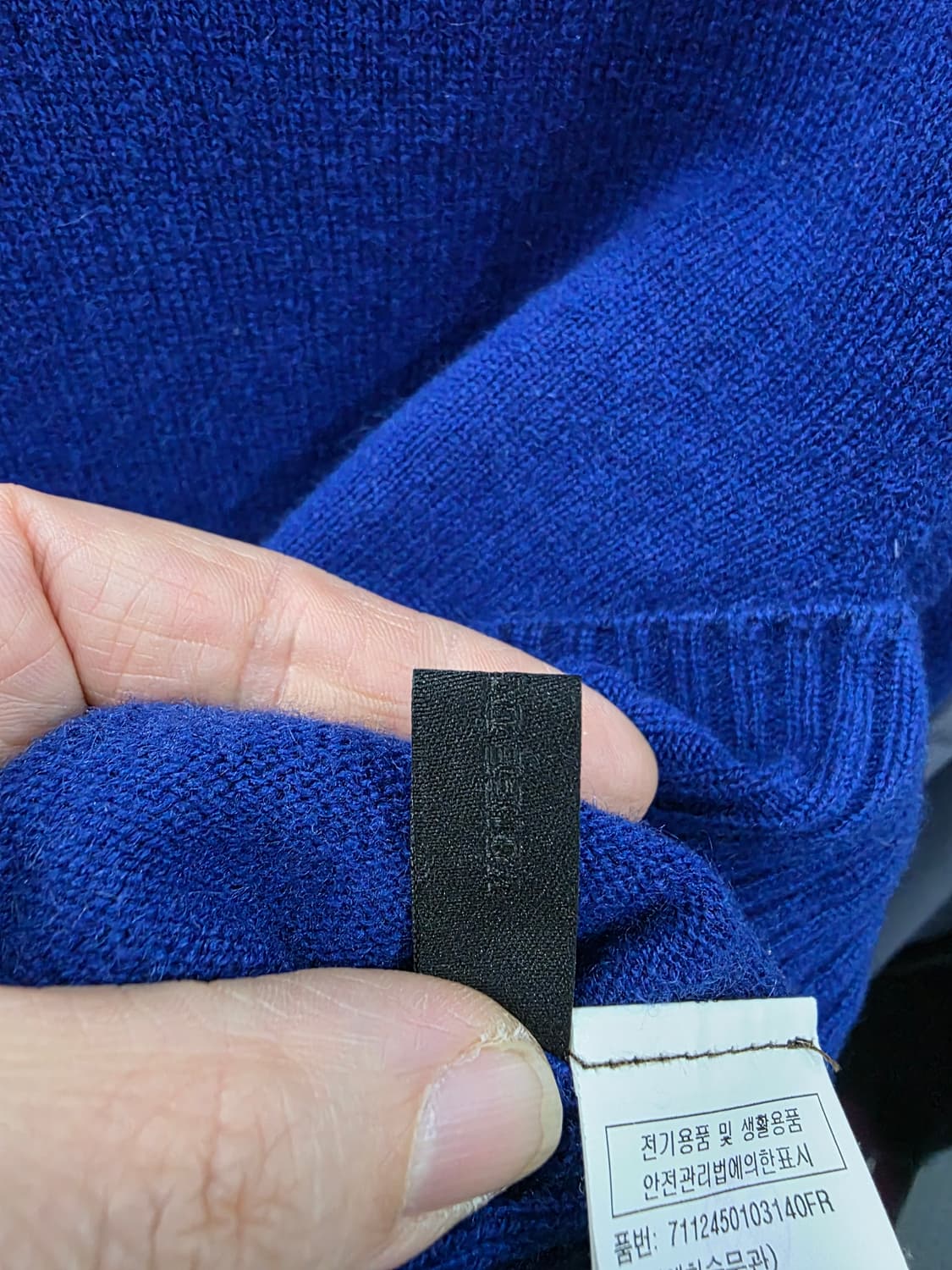 보브 여성 목폴라 캐시미어 니트 상품이미지3