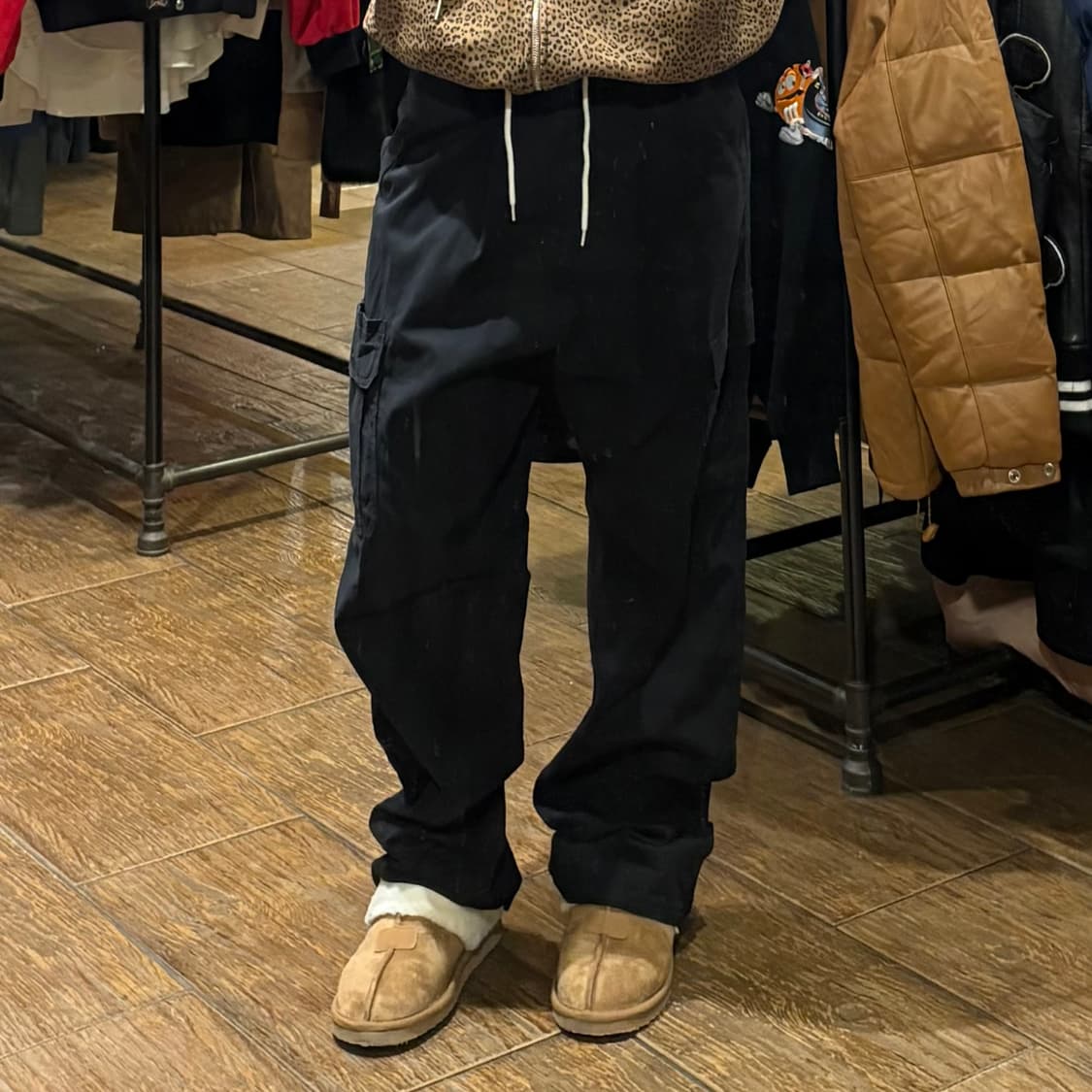 [HI] VTG 카고 팬츠 블랙 상품이미지2